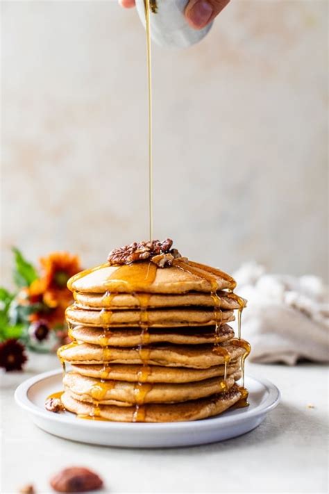 Pumpkin Whole Wheat Pancakes - calories, carbs, nutrition