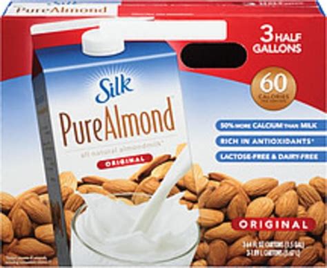 Purealmond Milk - calories, carbs, nutrition