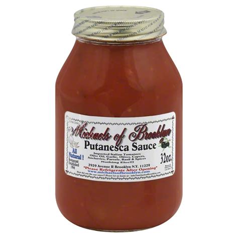 Putanesca Sauce - calories, carbs, nutrition