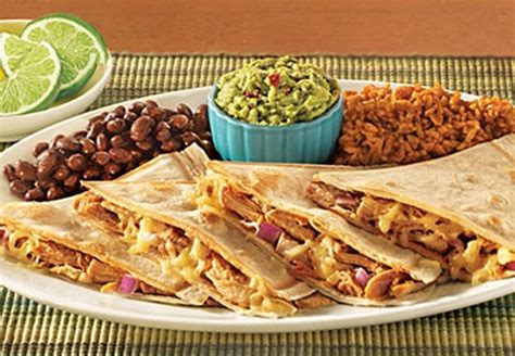 Quesadilla Pork Carnitas Refried Beans 10" Tortilla - calories, carbs, nutrition