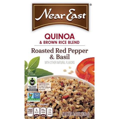Quinoa - Roasted Red Pepper & Basil - calories, carbs, nutrition