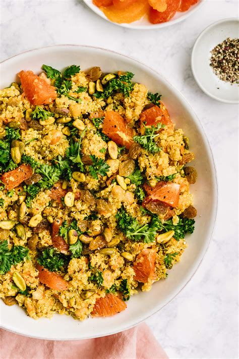 Quinoa Salad Moroccan-Spiced - calories, carbs, nutrition