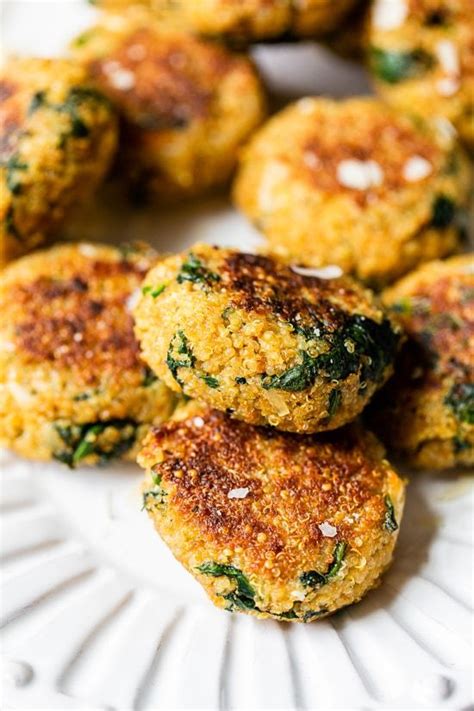 Quinoa Spinach Patties - calories, carbs, nutrition