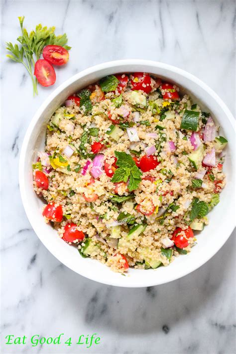 Quinoa Tabbouleh - calories, carbs, nutrition