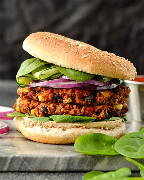 Quinoa Zucchini and Sweet Potato Burger (89486.1) - calories, carbs, nutrition