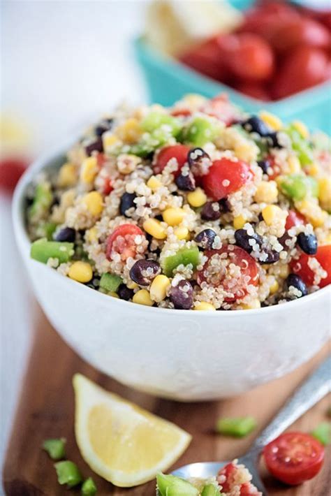 Rainbow Quinoa Power Salad - calories, carbs, nutrition