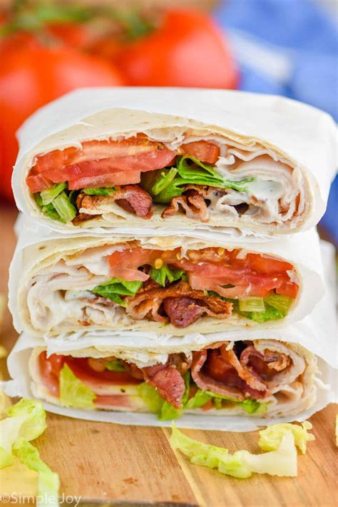 Ranch Turkey BLT Wrap - calories, carbs, nutrition