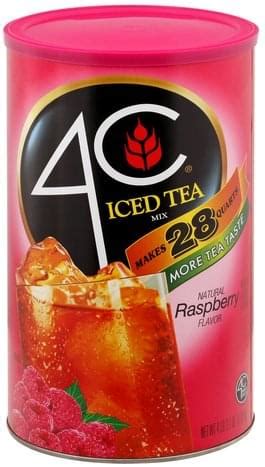 Rasp Cinnamon Iced Tea - calories, carbs, nutrition