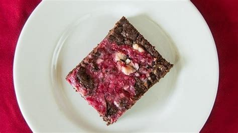 Raspberry Ribbon Brownies - calories, carbs, nutrition