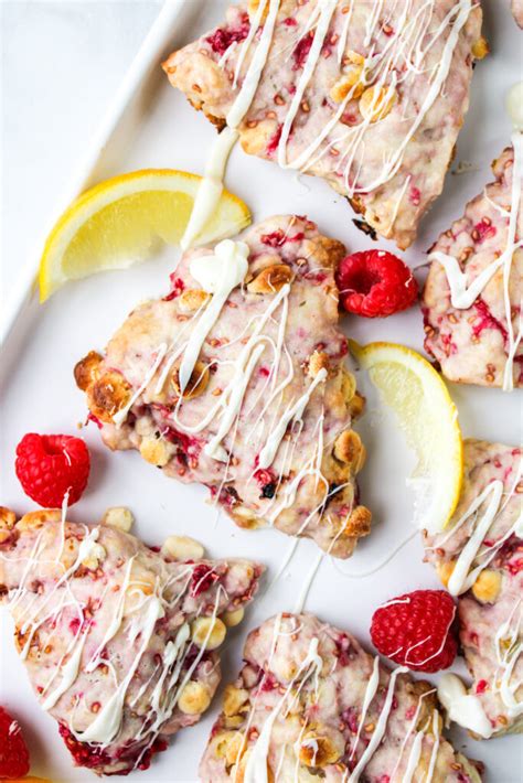 Raspberry White Chocolate Scone - calories, carbs, nutrition