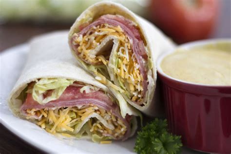 Real Honey Mustard Ham & Swiss Wrap Deal - calories, carbs, nutrition