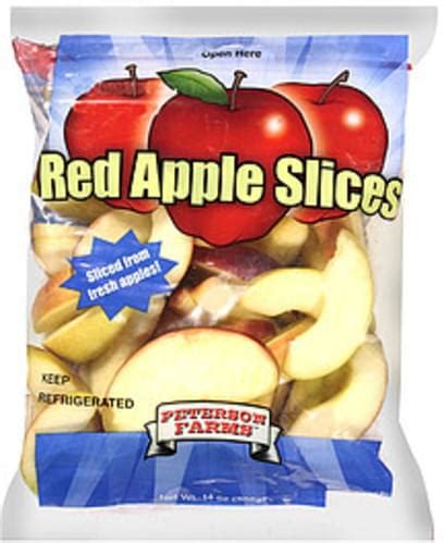 Red Apple Slices - calories, carbs, nutrition