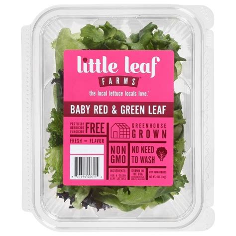 Red & Green Leaf Lettuce Mix - calories, carbs, nutrition