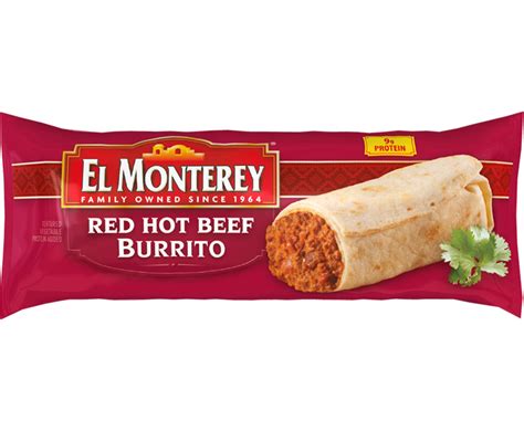 Red Hot Beef Burrito - calories, carbs, nutrition