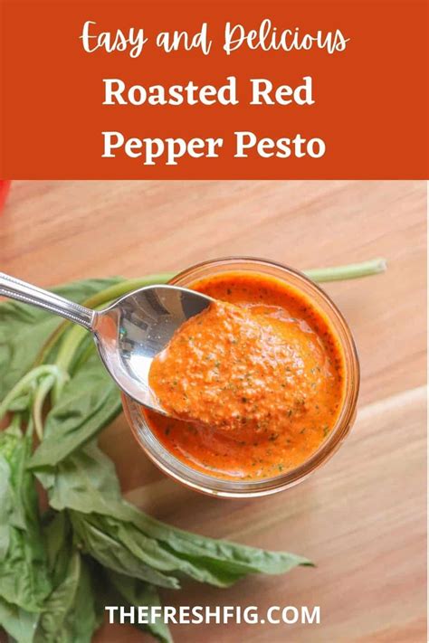 Red Pepper Pesto - calories, carbs, nutrition