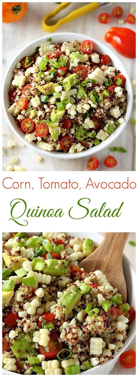 Red Quinoa Corn Tomato Salad (26961.1) - calories, carbs, nutrition