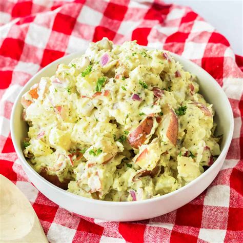 Red Skin Potato Salad - calories, carbs, nutrition