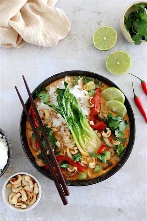 Red Thai Chicken Curry, Shrimp, Bok Choy - calories, carbs, nutrition