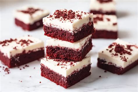 Red Velvet Cream Cheese Bar - calories, carbs, nutrition