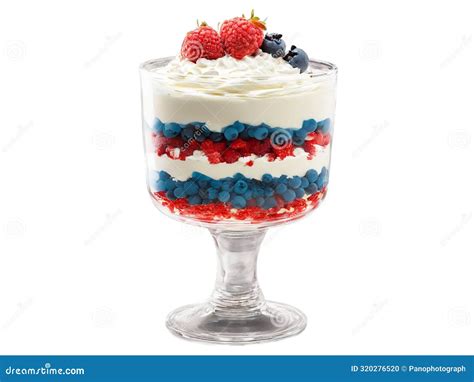 Red, White and Blueberries Parfait - calories, carbs, nutrition