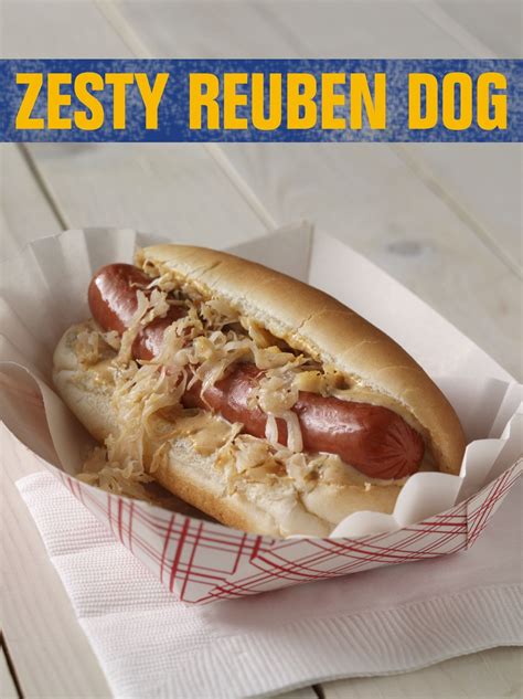 Reuben Hot Dog - calories, carbs, nutrition