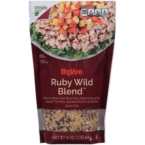 Rice Blend Ruby Wild Vegetable Stock LS 1 oz - calories, carbs, nutrition