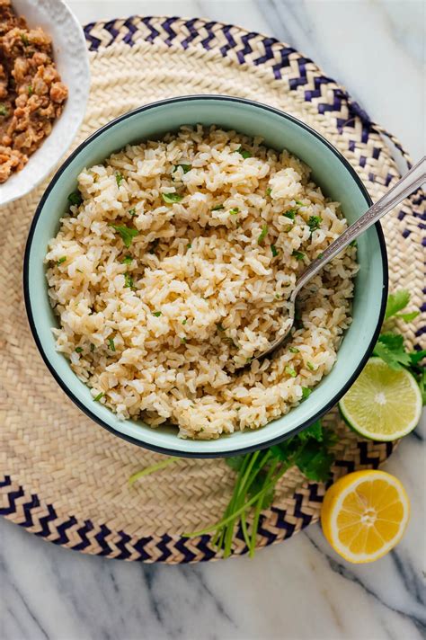 Rice Brown Cilantro Lime Low Sodium 1/2 Cup - calories, carbs, nutrition