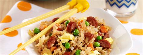 Rice Jasmine Fried Tepanyaki Hot Dog - calories, carbs, nutrition