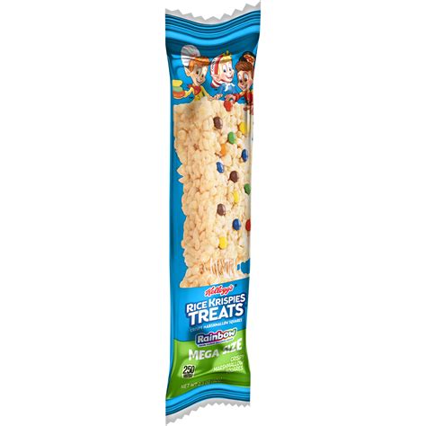 Rice Krispies Treats Rainbow - calories, carbs, nutrition