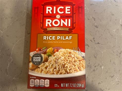 Rice Pilaf 4 oz - calories, carbs, nutrition