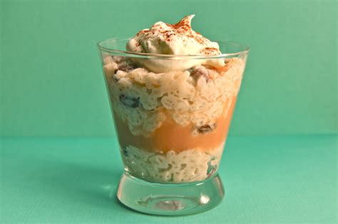 Rice Pudding Parfait - calories, carbs, nutrition