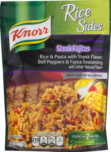 Rice Sides Steak Fajitas - calories, carbs, nutrition