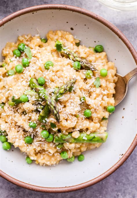 Risotto with Asparagus - calories, carbs, nutrition