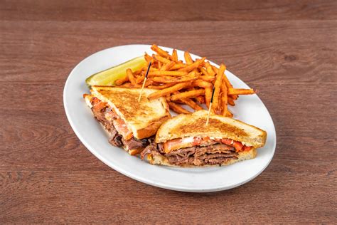 Roast Beef and Bleu Cheese on Focaccia - calories, carbs, nutrition