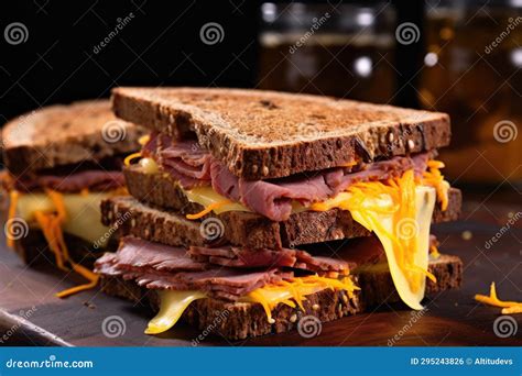 Roast Beef and Cheddar on Rye - calories, carbs, nutrition