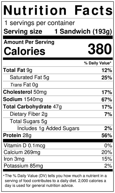 Roast Beef & Cheddar Kaiser - calories, carbs, nutrition