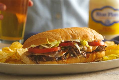 Roast Beef Po Boy - calories, carbs, nutrition