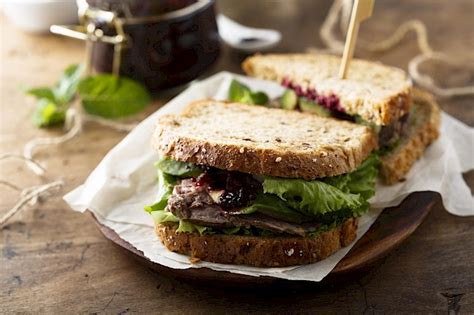 Roast Beef Tarragon Sandwich - calories, carbs, nutrition