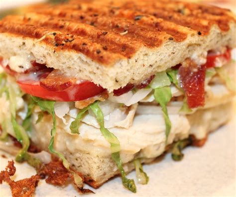 Roast Chicken & Salad Panini - calories, carbs, nutrition