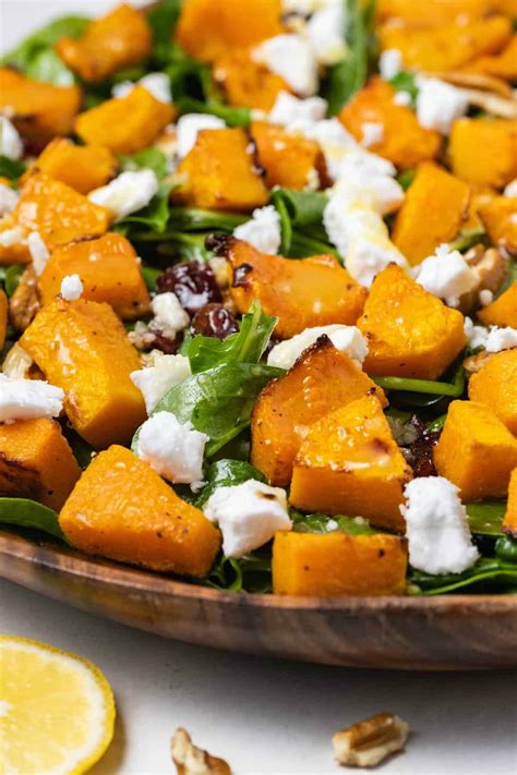 Roasted Butternut Squash Salad - calories, carbs, nutrition