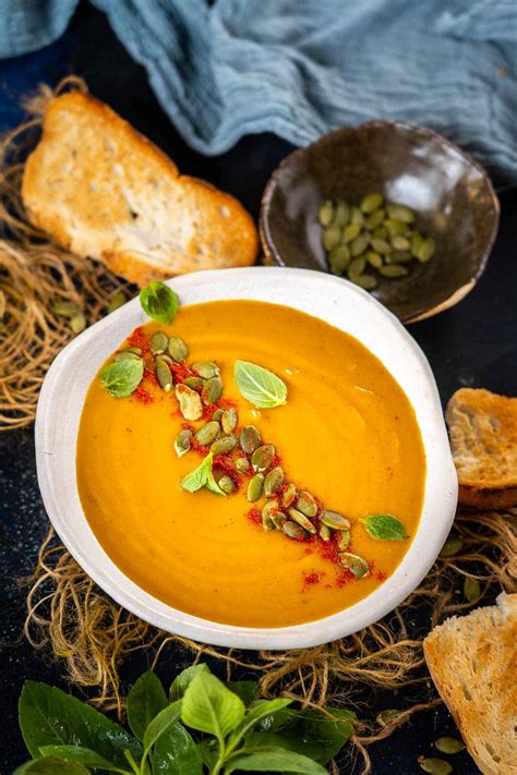 Roasted Butternut Squash & Sweet Potato Soup 8oz - calories, carbs, nutrition