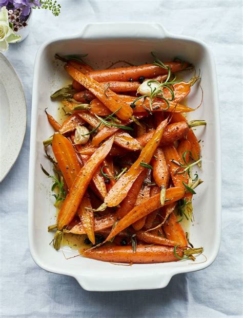 Roasted Carrots with Rosemary - calories, carbs, nutrition