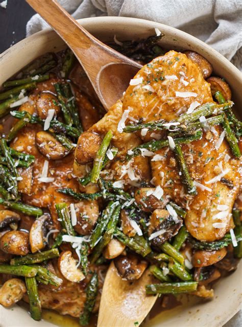 Roasted Chicken Marsala with Mushrooms - calories, carbs, nutrition