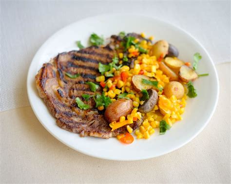 Roasted Corn and Potato Hash - calories, carbs, nutrition