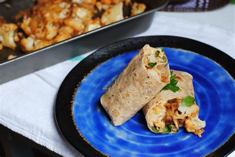 Roasted Eggplant Wrap - calories, carbs, nutrition