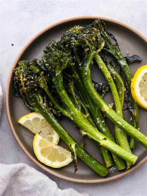 Roasted Garlic Broccolini - calories, carbs, nutrition