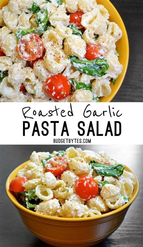 Roasted Garlic Fettuccine Salad - calories, carbs, nutrition