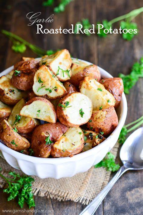 Roasted Garlic Red Potatoes - calories, carbs, nutrition