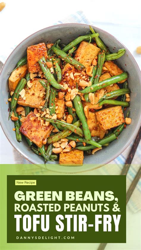 Roasted Green Beans and Tofu - calories, carbs, nutrition