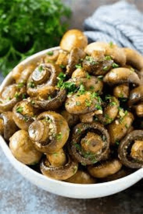 Roasted Mushrooms - calories, carbs, nutrition